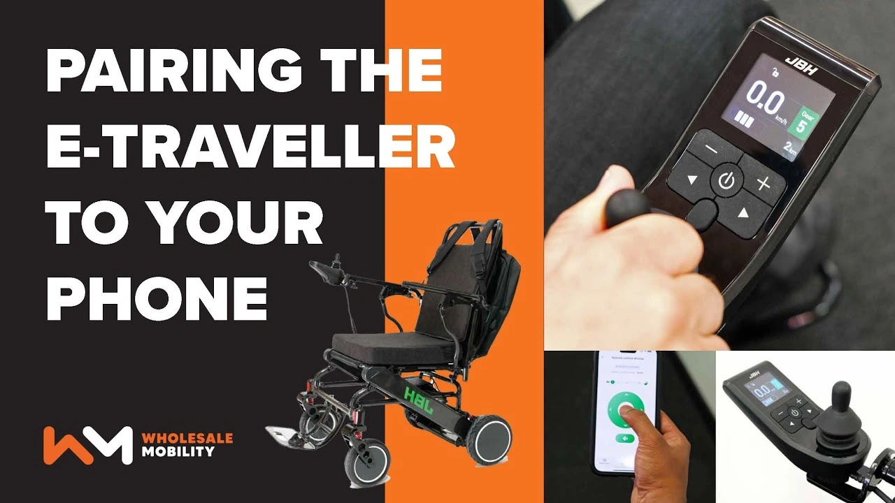 How to Pair your E-Traveller Flex, Ergo or Carbon with your Smart Phone