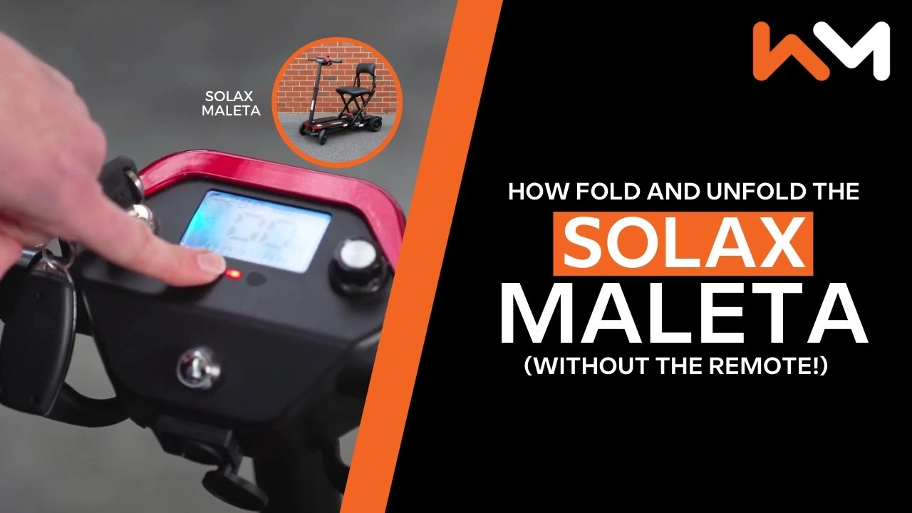 How to fold your Solax Maleta without a remote