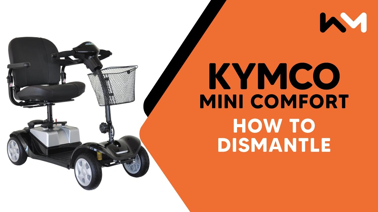 Kymco Mini Comfort - How to dismantle the scooter and put it back together