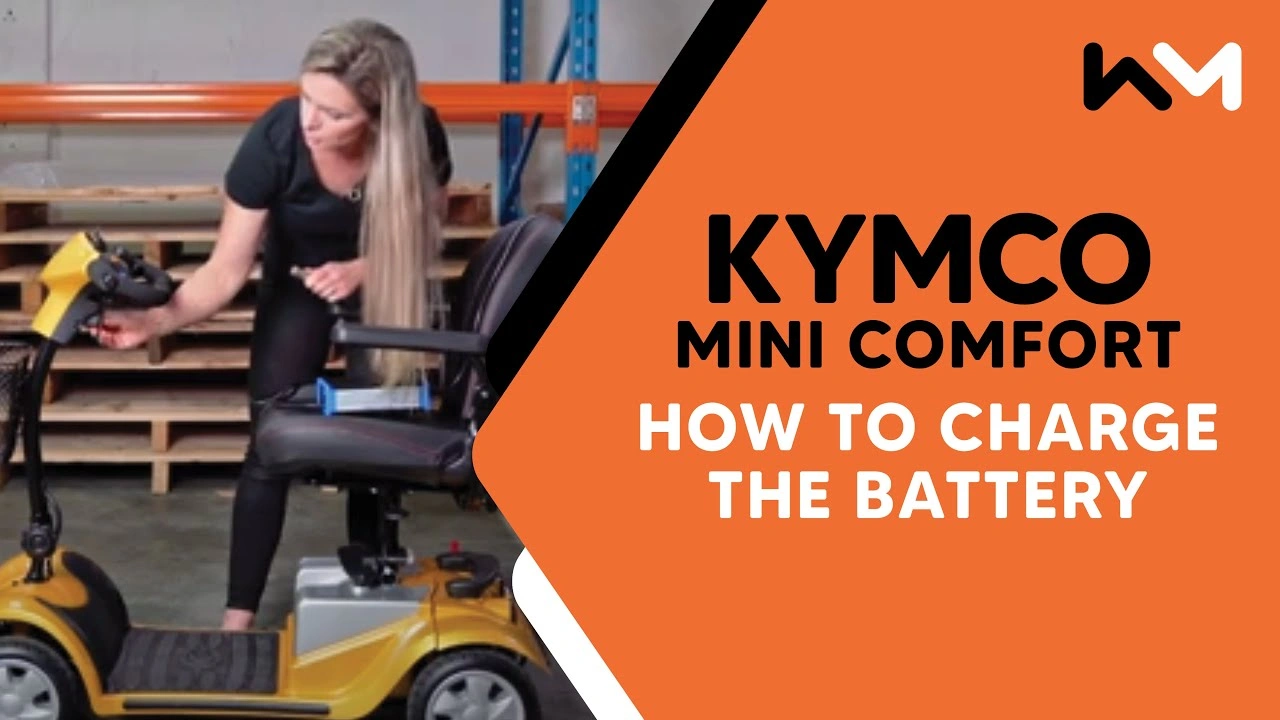 Kymco Mini Comfort - Charging the battery