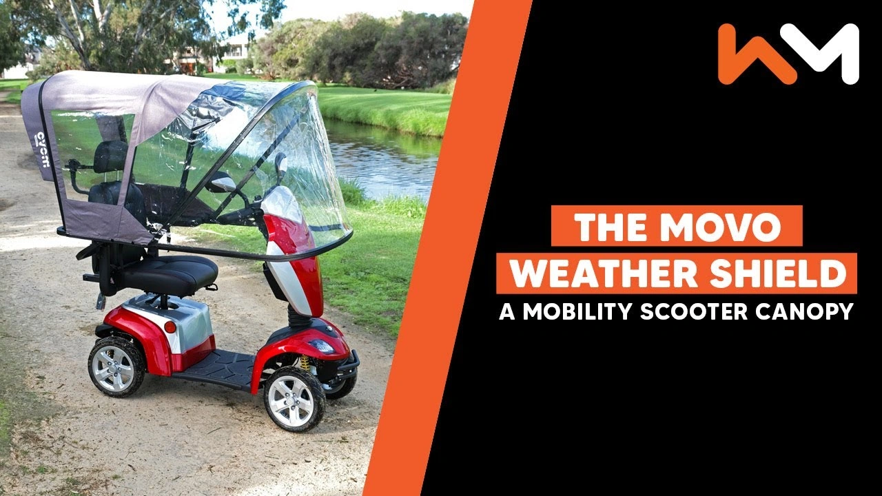 Movo - Mobility Scooter Weather Shield - Overview